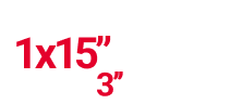 НЧ-динамик 1x15''